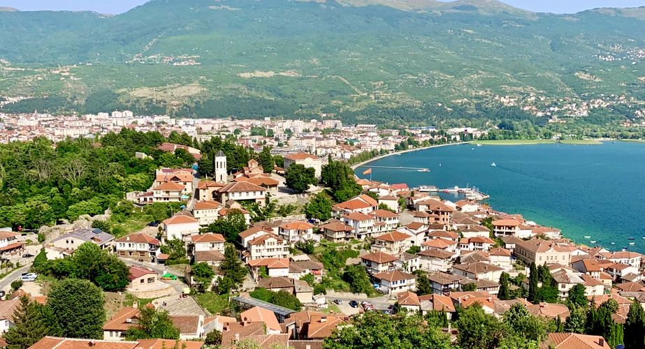 Balkan uitzicht Ohrid Balkan uitzicht Ohrid